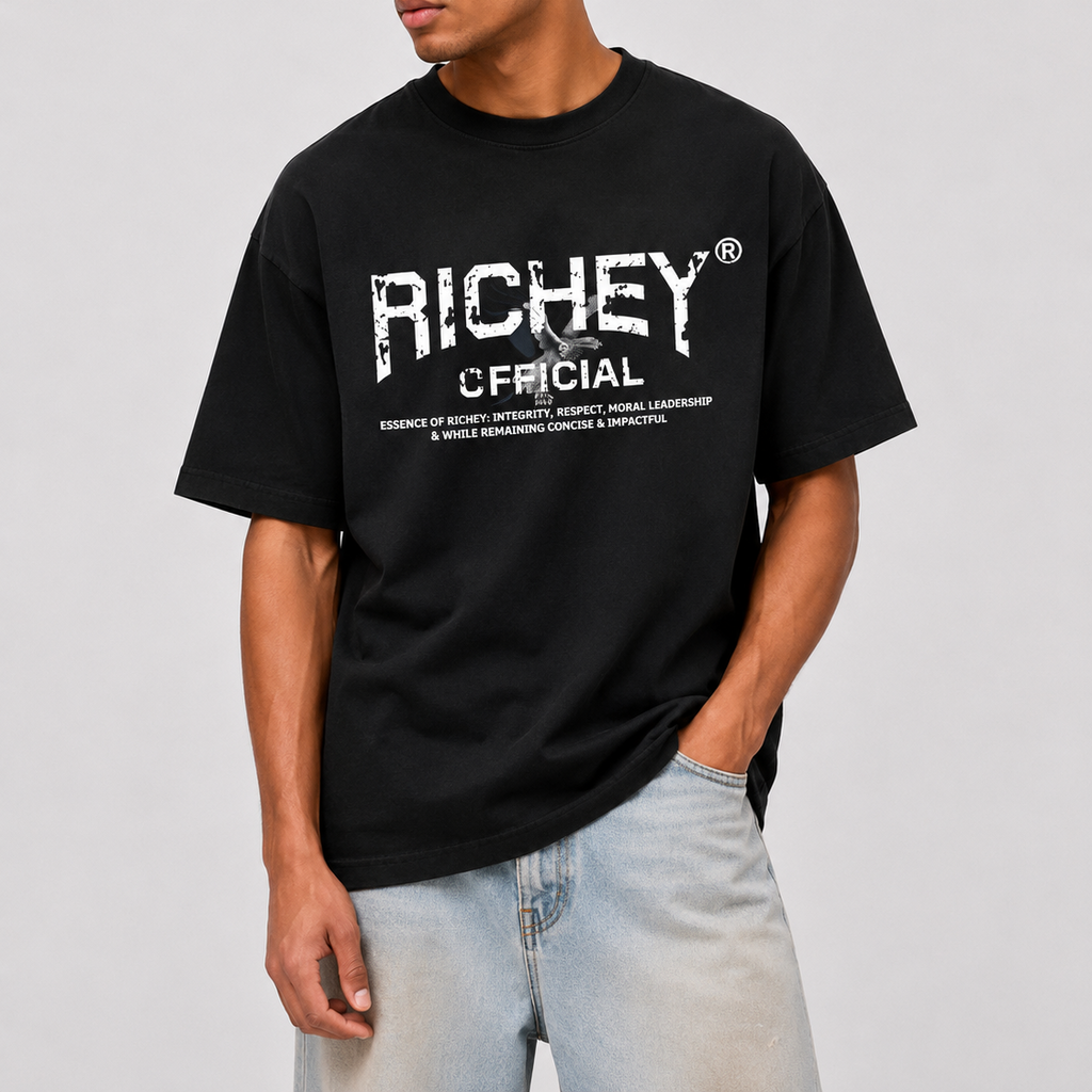 Richey Official Original Vintage T-shirt - Black