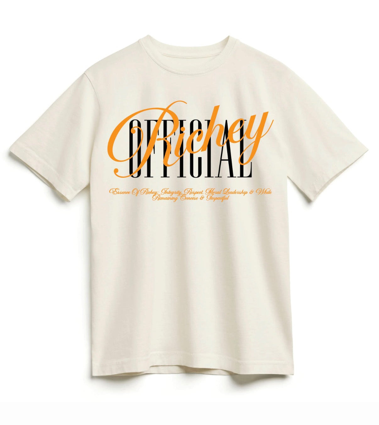 Richey Official V1 T-shirt - Cream