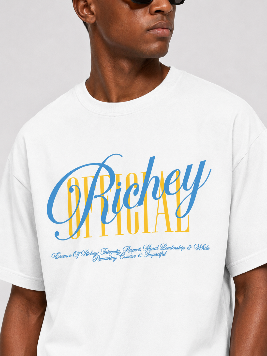 Richey Official V1 T-shirt - Cream