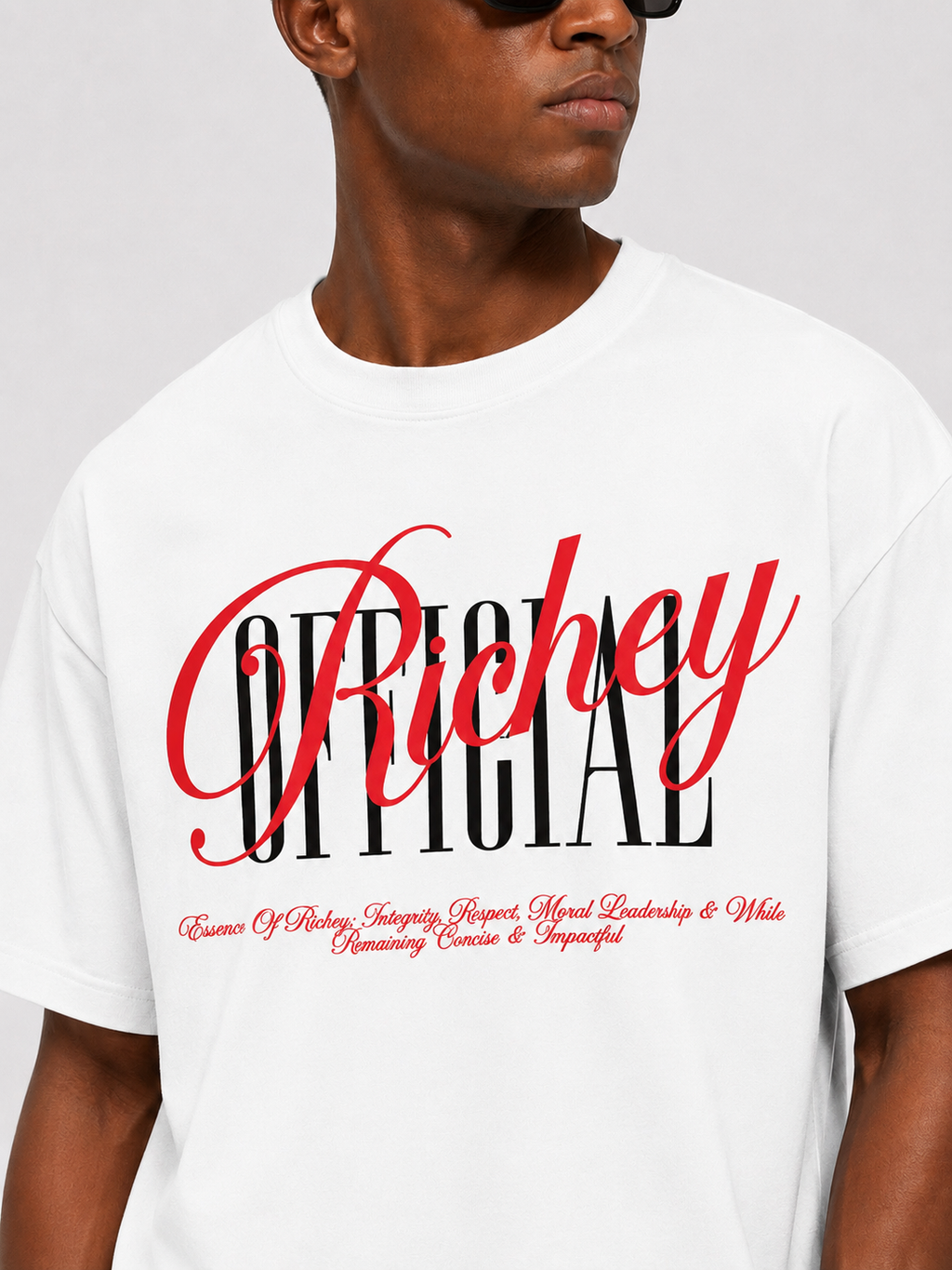 Richey Official V1 T-shirt - Cream