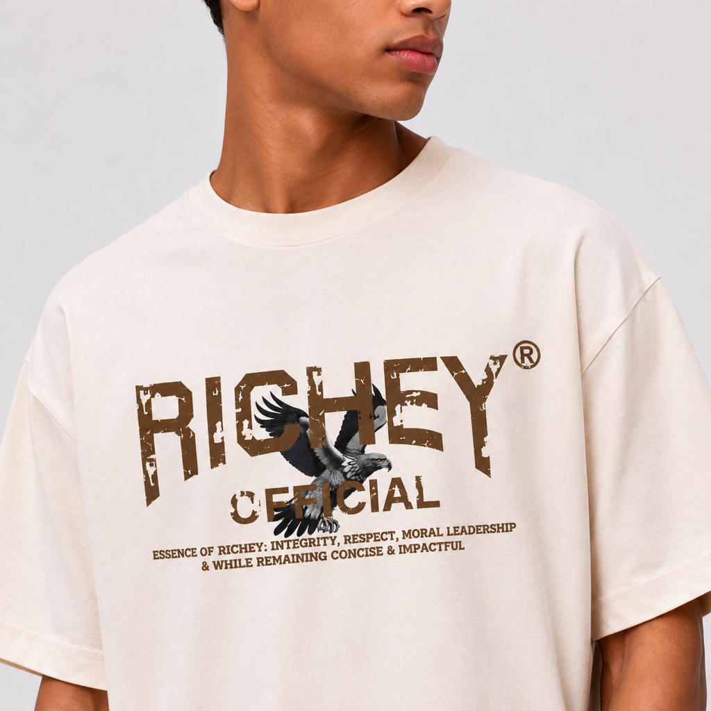 Richey Official Original Vintage T-shirt - Natural