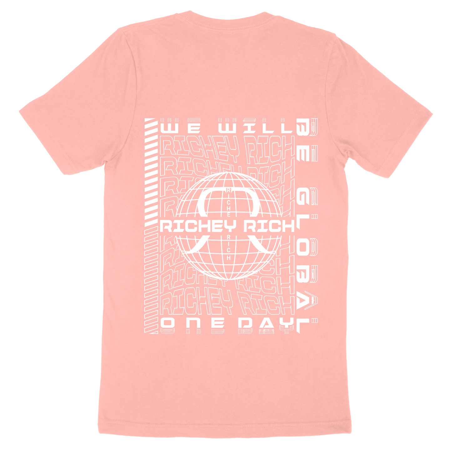 Richey Rich HN Tee - Salmon