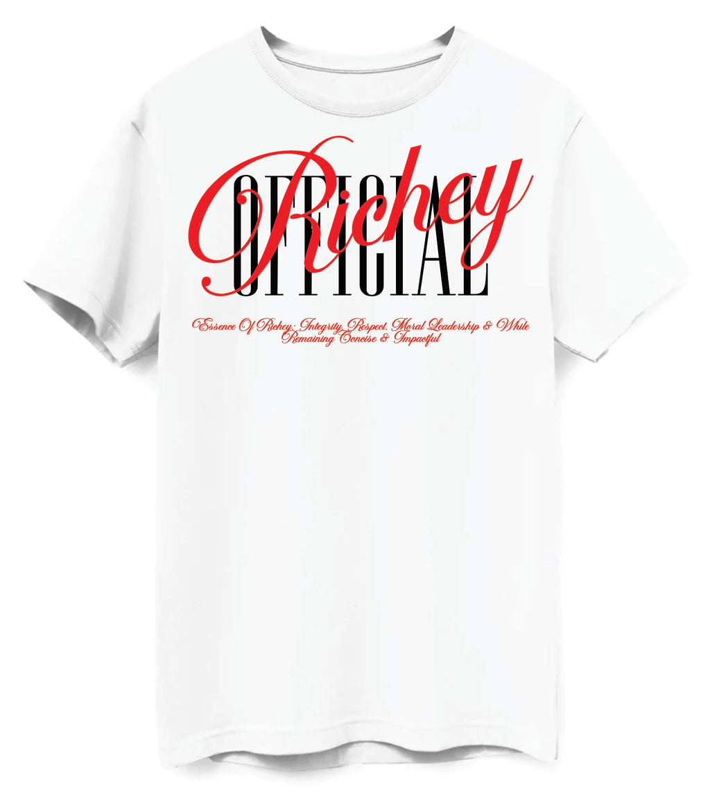 Richey Official V1 T-shirt - Cream
