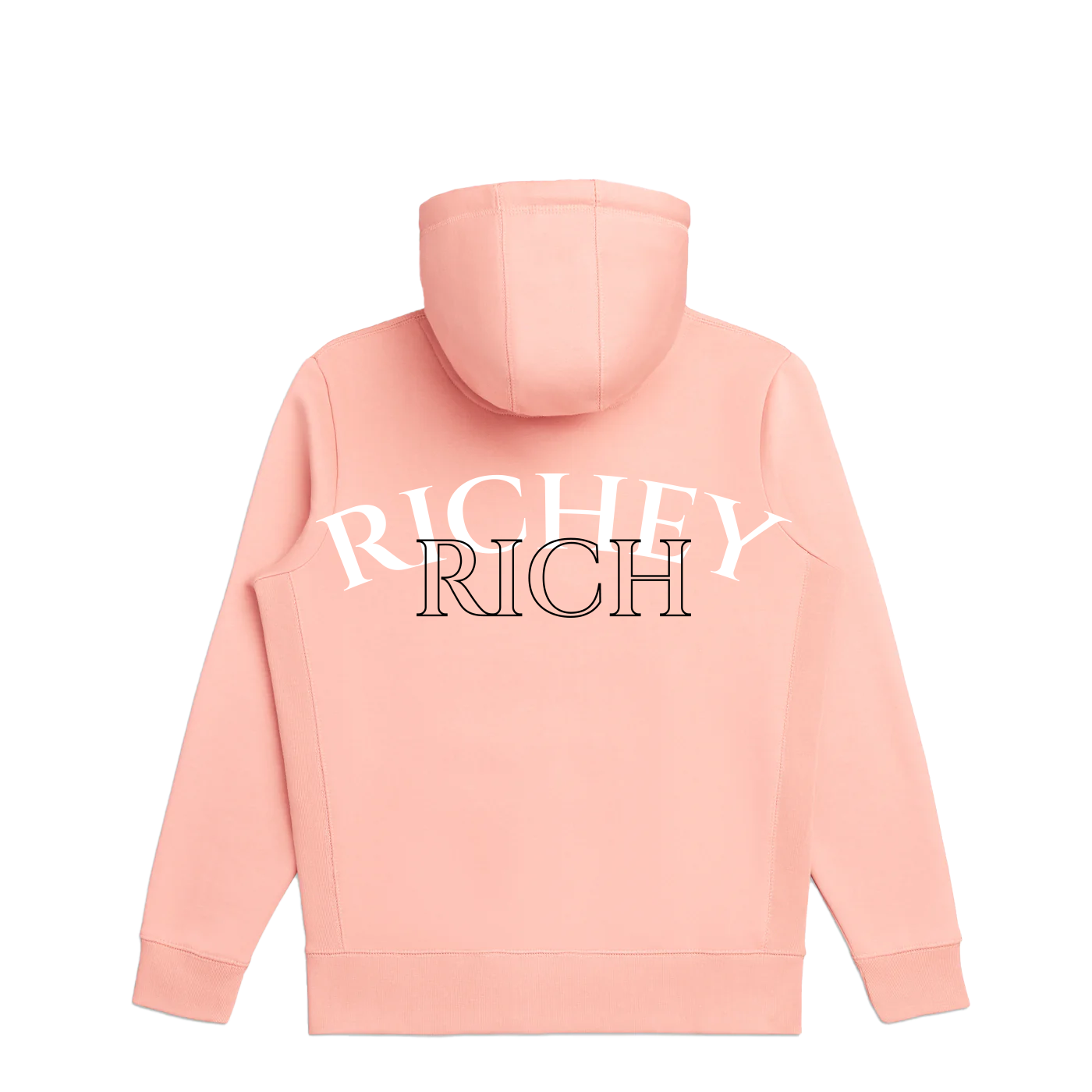 Richey Rich SR Hooded Sweatshirt - Salmon