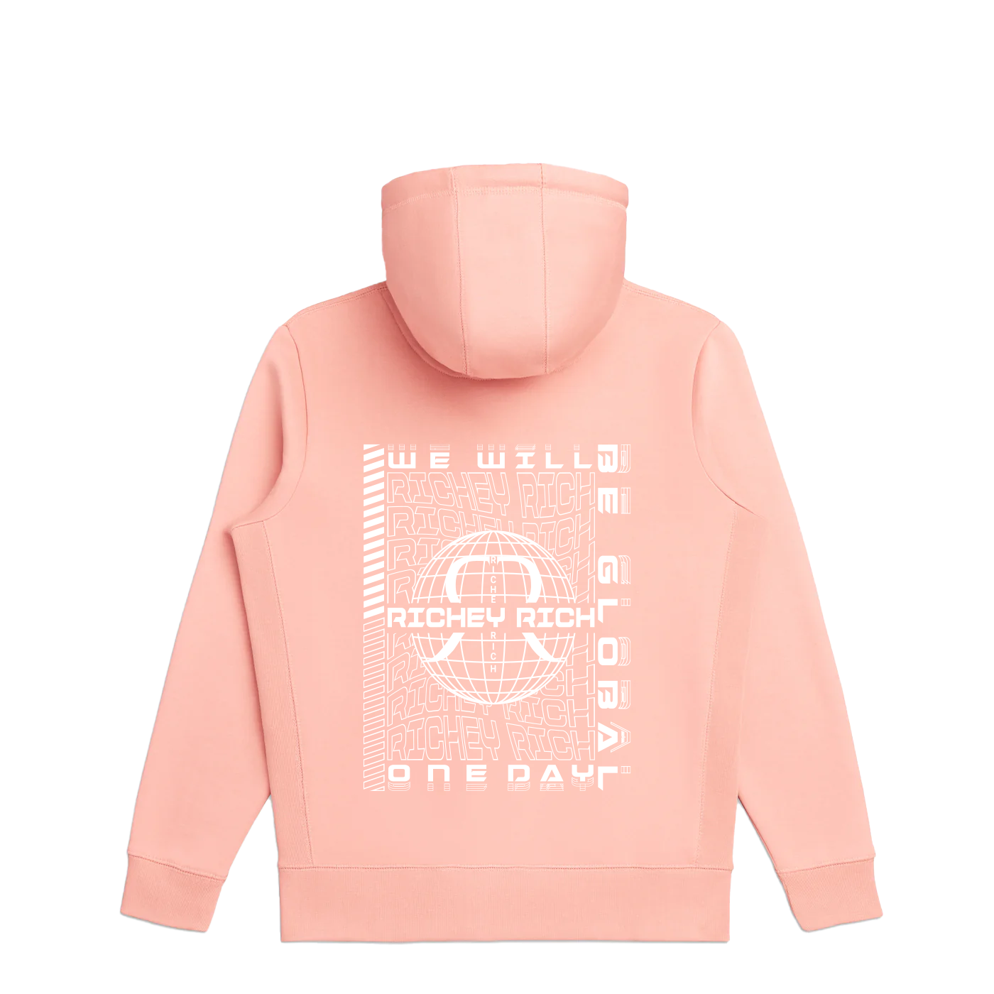 Richey Rich HN Hooded Sweatshirt - Salmon