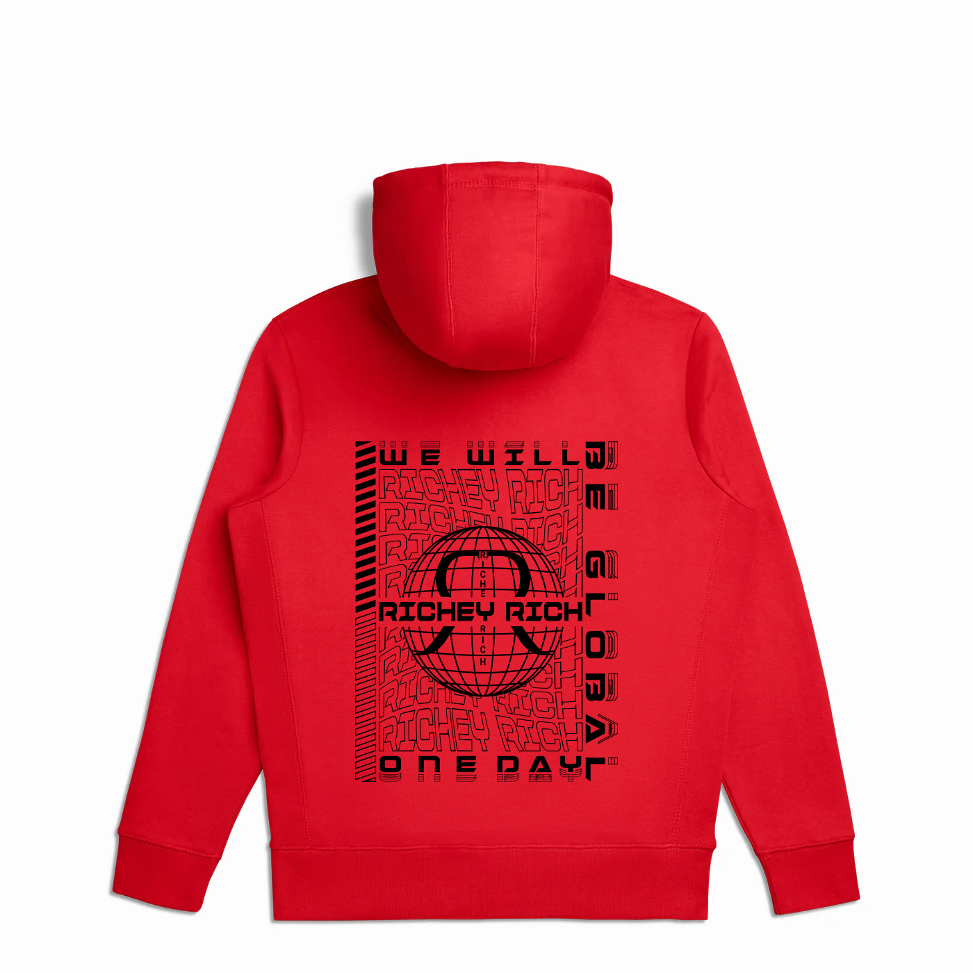 Richey Rich HN Hooded Sweatshirt - Red