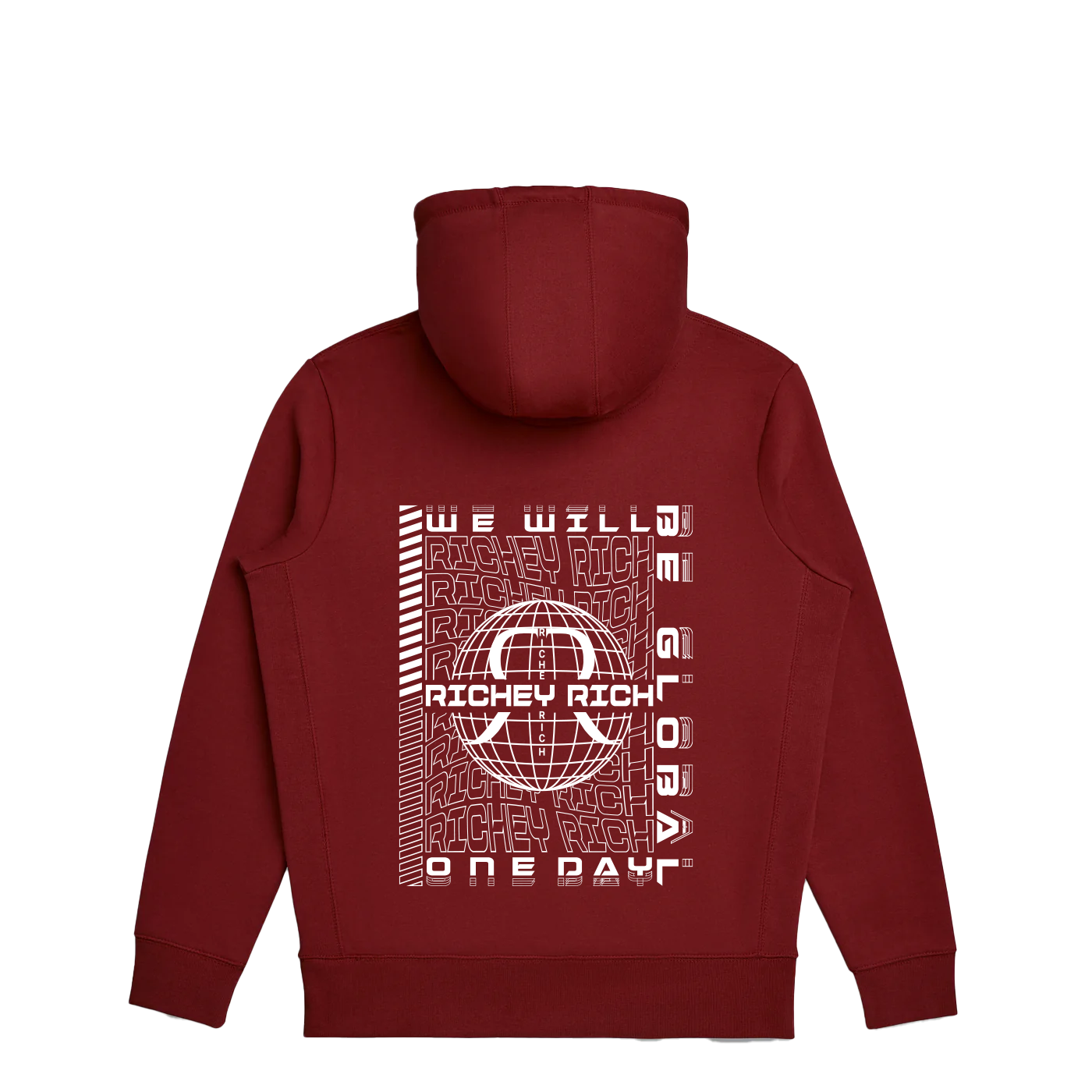 Richey Rich HN Hooded Sweatshirt - Oxblood