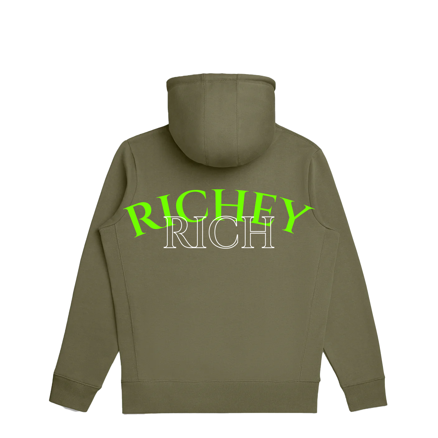 Richey Rich SR Hooded Sweatshirt - Olive