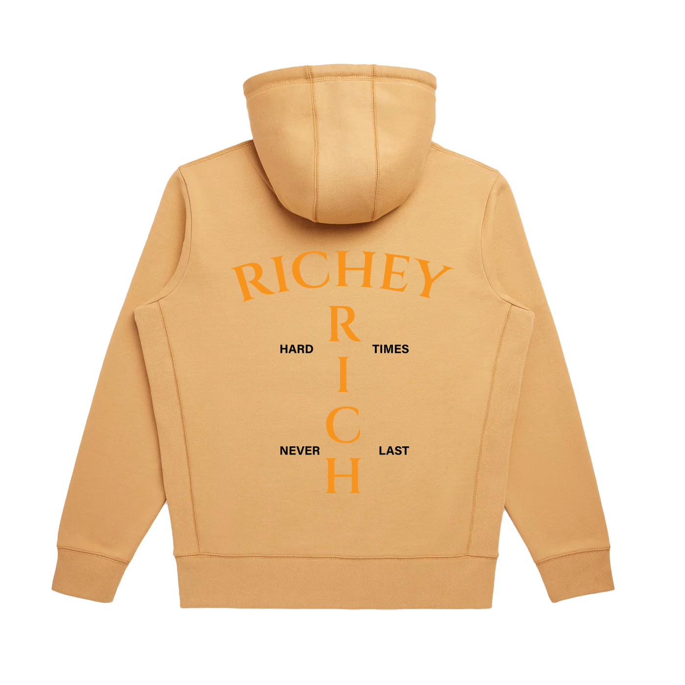 Richey Rich RR Hooded Sweatshirt - Camel