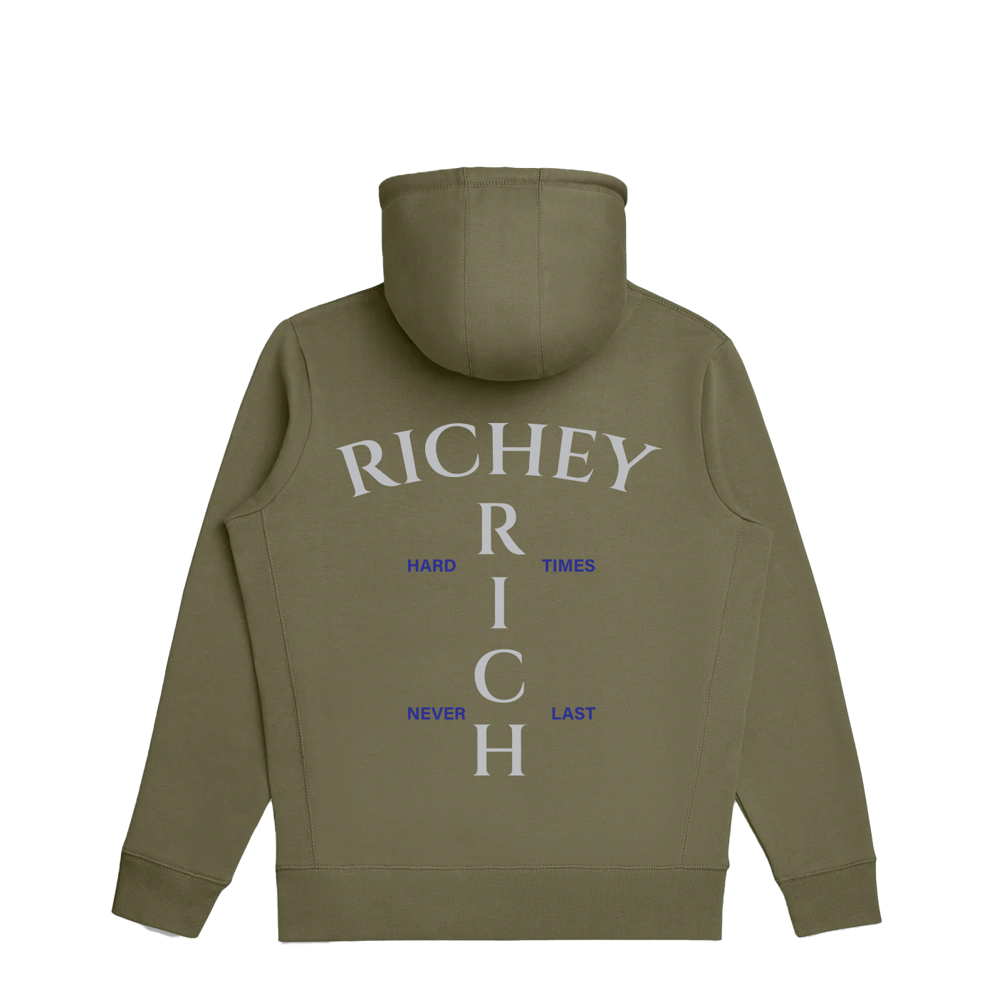 Richey Rich RR Hooded Sweatshirt - Olive