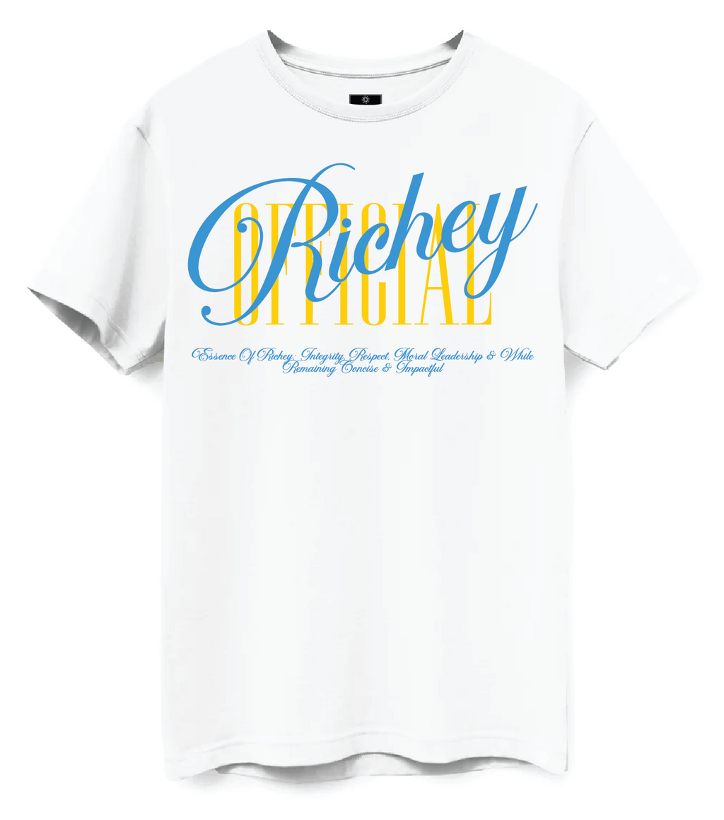 Richey Official V1 T-shirt - White