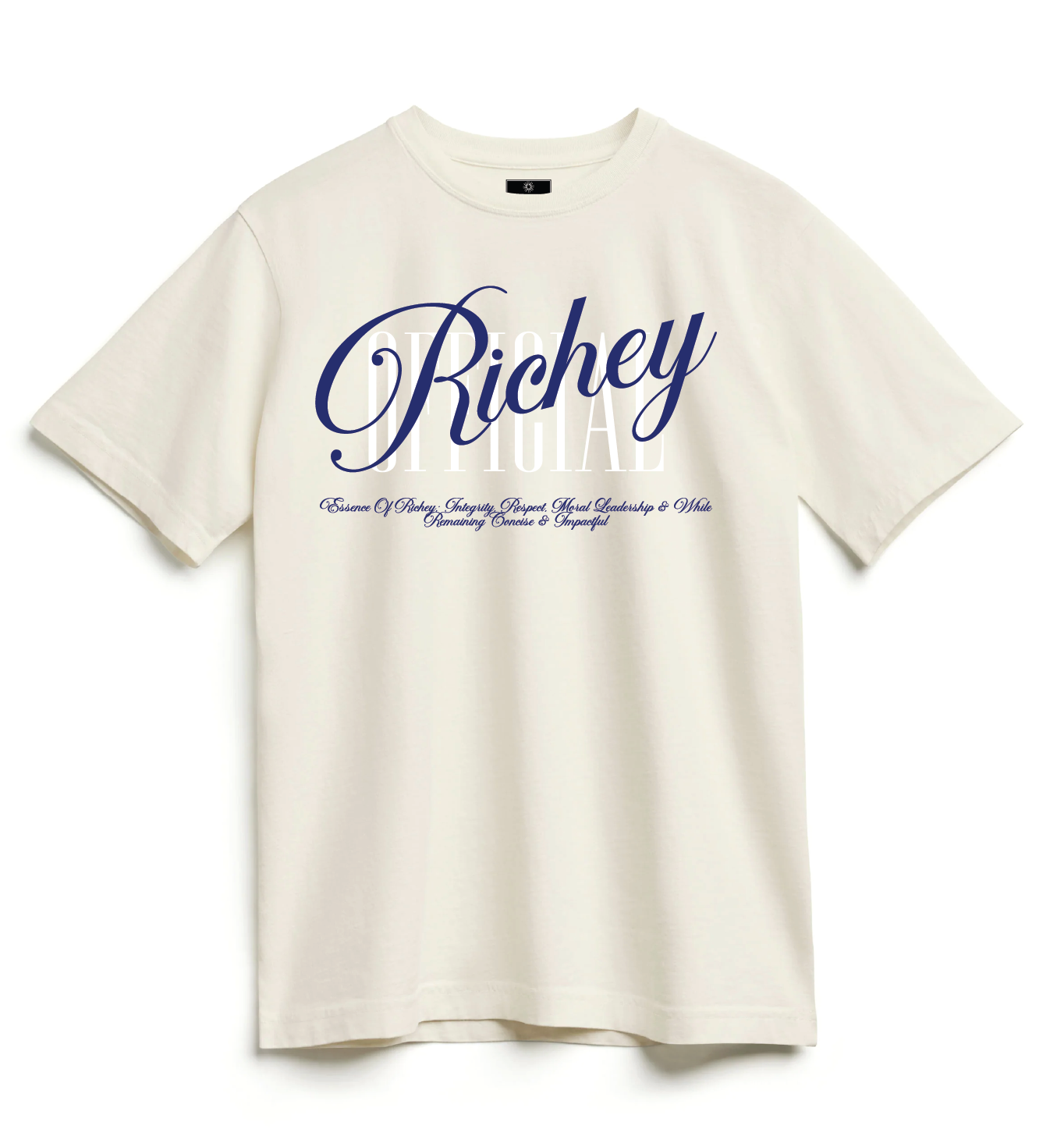 Richey Official V1 T-shirt - Cream