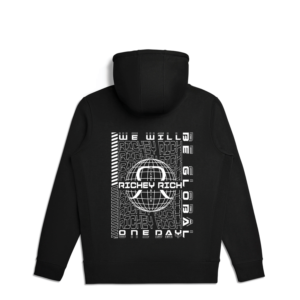 Richey Rich HN Hooded Sweatshirt - Black