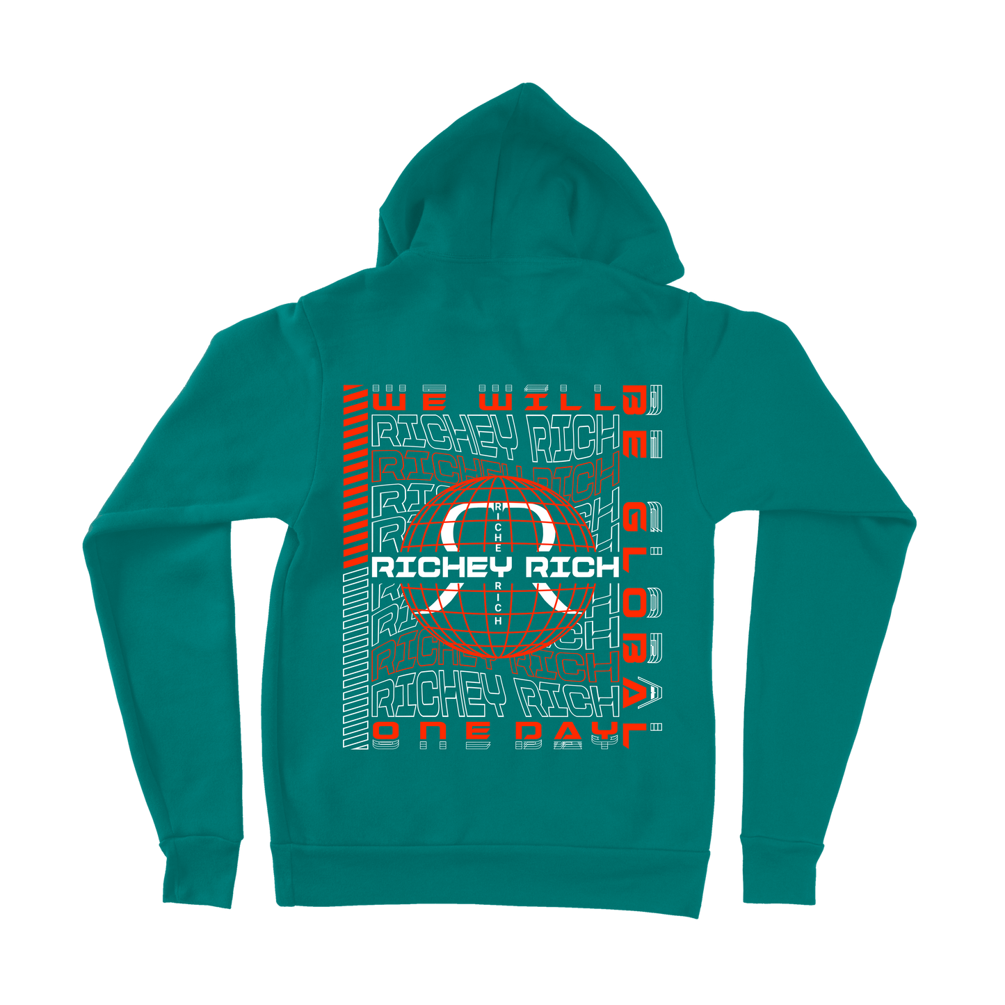 Richey Rich HN Hooded Sweatshirt - Green