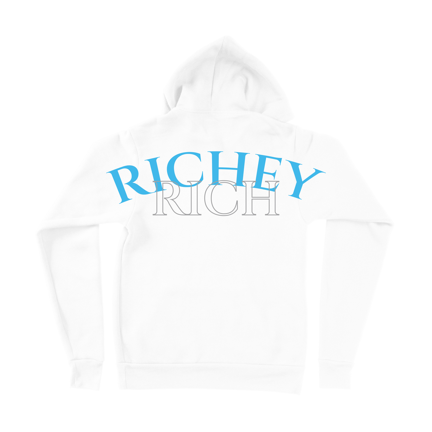 Richey Rich SR Hooded Sweatshirt - White