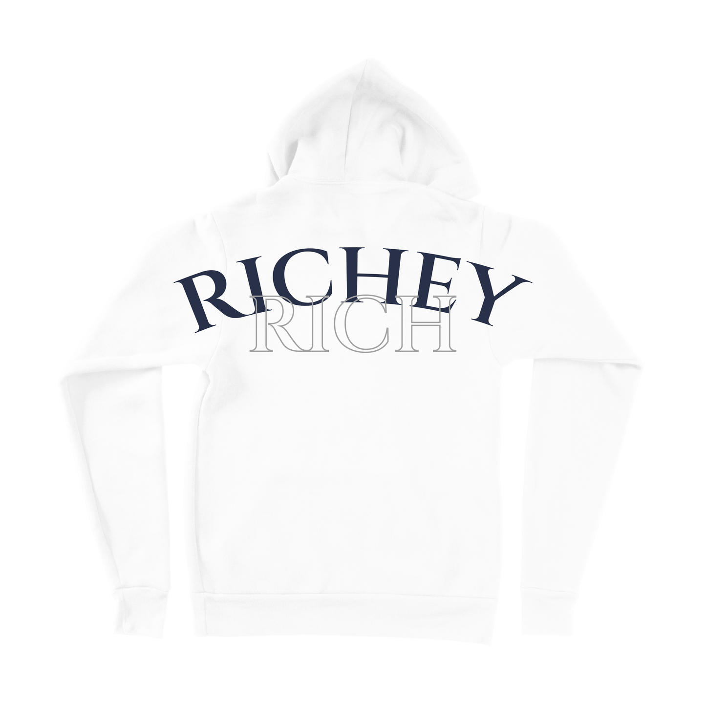 Richey Rich SR Hooded Sweatshirt - White