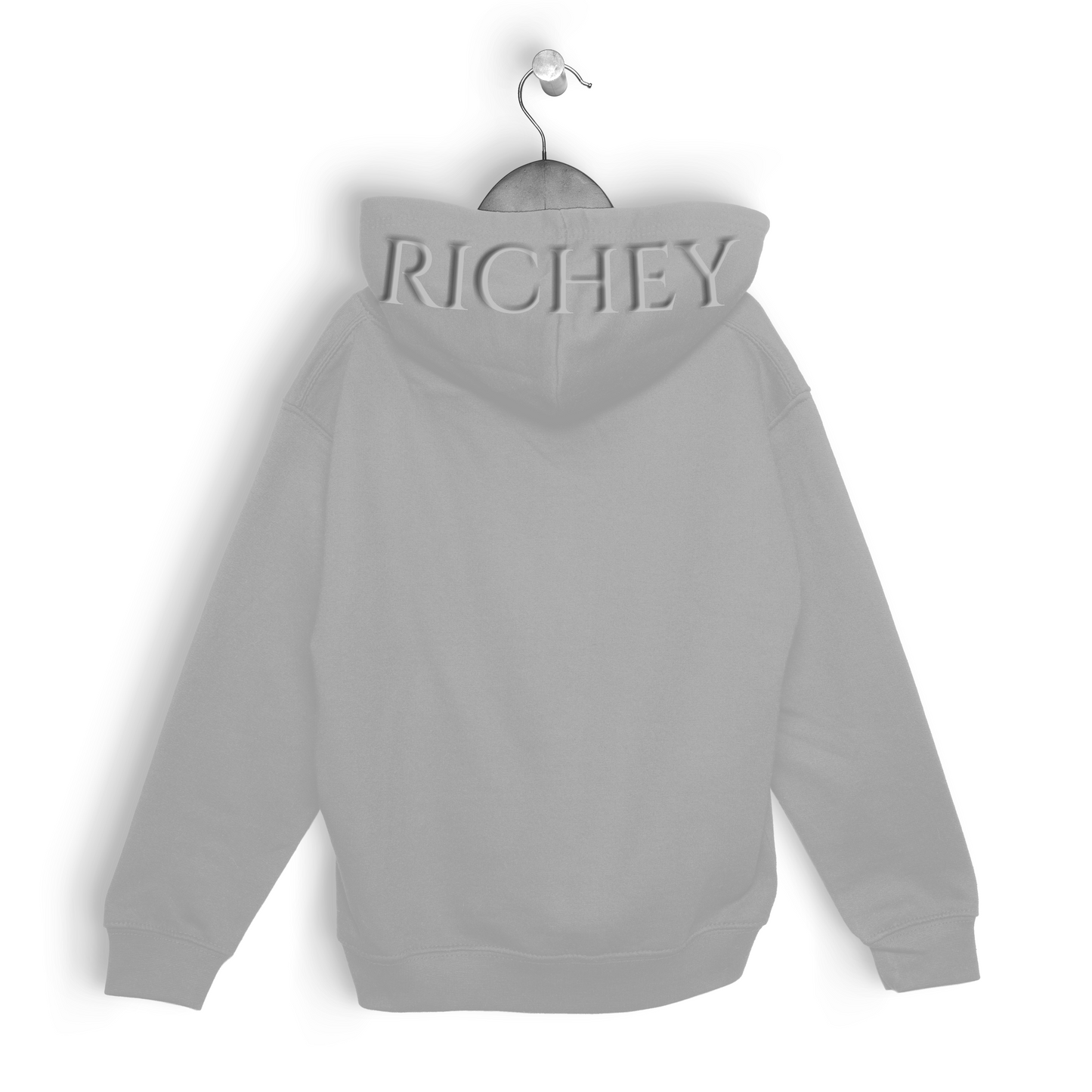 Richey Rich SR 3D Hooded Sweatshirt - Gray